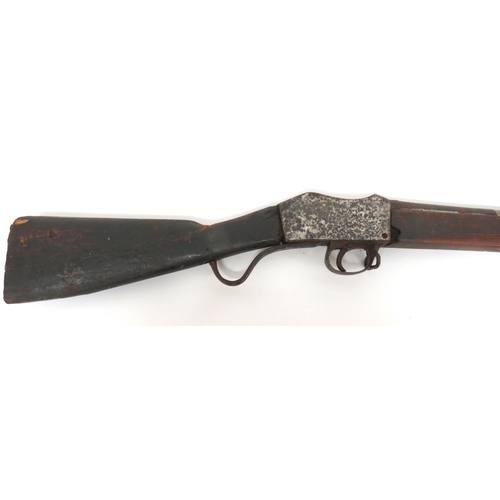 405 - Obsolete Calibre Martini Henry Rifle
.577/450, 32 1/2 inch barrel.  Front blade sight.  Rear ladder ... 