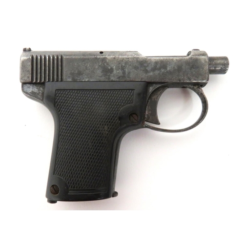 419 - Deactivated Webley & Scott Automatic Pocket Pistol
6.35mm, 2 inch, part exposed barrel.  To... 