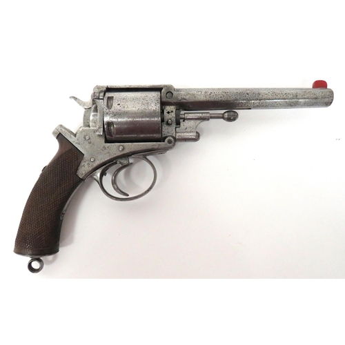 421 - Deactivated German Commission Pattern Revolver
.45, 6 inch, octagonal barrel.  Front blade sigh... 