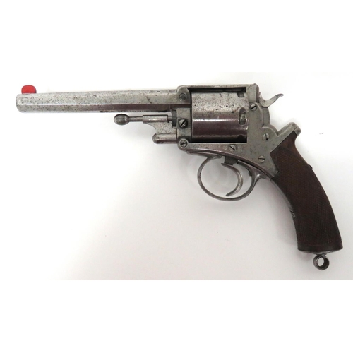 421 - Deactivated German Commission Pattern Revolver
.45, 6 inch, octagonal barrel.  Front blade sigh... 