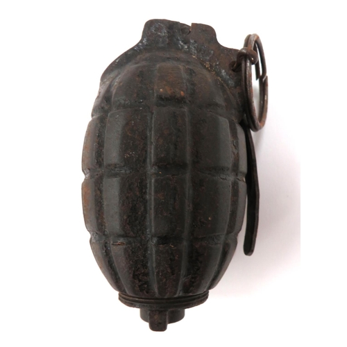 431 - WW1 Inert No 23 Mills Grenade
cast fragmentation body with maker 