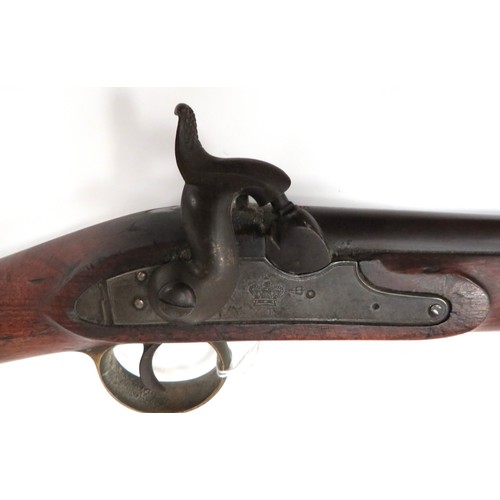 397 - British 1847 Pattern Paget South Salopian Yeomanry Cavalry Carbine
15 bore, 16 inch, smoothbore barr... 