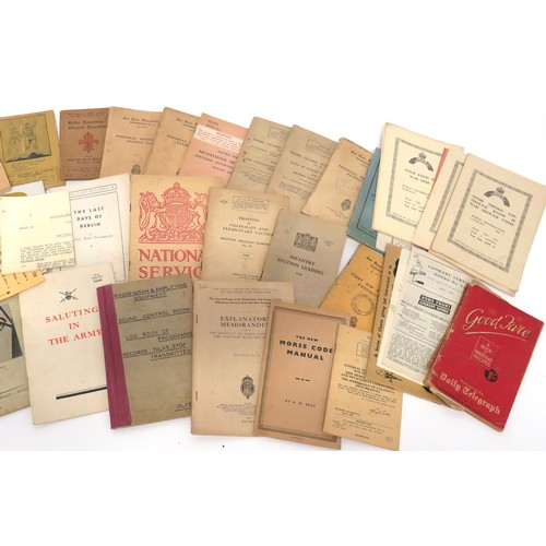 166 - Selection Of Home Front Pamphlets
including Munitions Security 1942 ... Home Guard No 51 Battlecraft... 