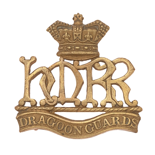 127 - Her Majesty’s Reserve Regiment of Dragoon Guards Boer War cap badge c. 1900-01.  Good scarce die-sta... 