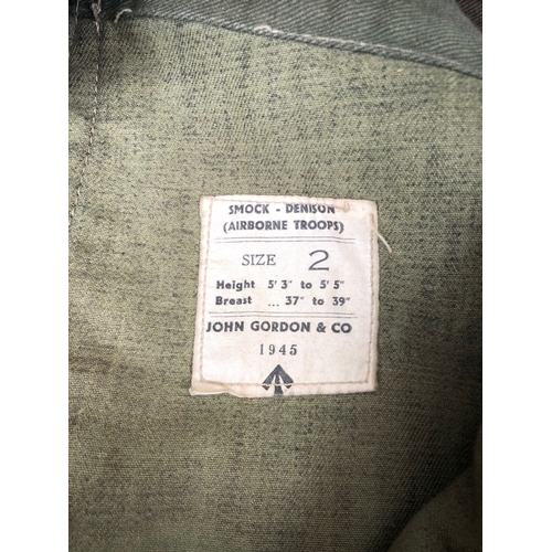 337 - Airborne Forces WW2 1945 dated Denison Paratrooper Smock.  A good near unissued condition example, t... 