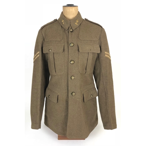 340 - Royal Artillery 1922 Pattern Servicedress Tunic. 1938 Dated.  A good 1938 dated example, worn by a C... 