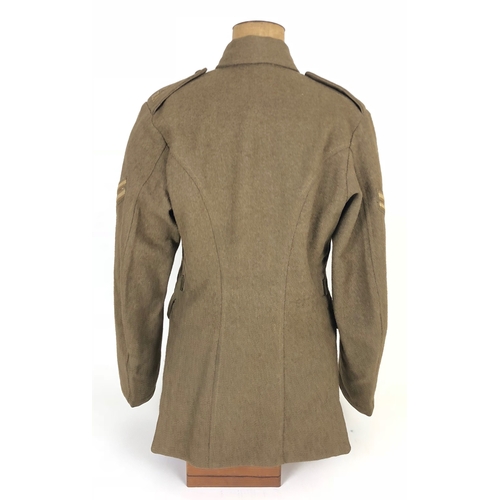 340 - Royal Artillery 1922 Pattern Servicedress Tunic. 1938 Dated.  A good 1938 dated example, worn by a C... 