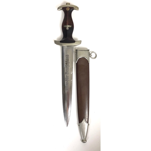 418 - German Third Reich SA Group Niedersachsen dagger by Tigerwerk Lauterjung & Co., Solingen.  Fine exam... 