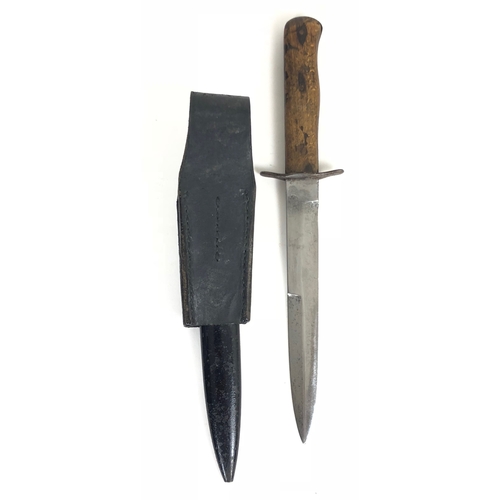 431 - German Third Reich WW2 Luftwaffe Nahkampfmesser or fighting knife.  A good scarce aircrew example. P... 