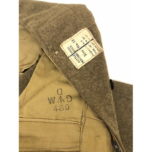 338 - WW2 Surrey (Egham & Chertsey) Home Guard Uniform. A rare grouping worn by a Private of the 10th ... 