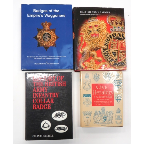 108 - Four Badge Orientated Books
consisting Badges Of The Empires' Wagoners by McHenry & Kellock ... ... 