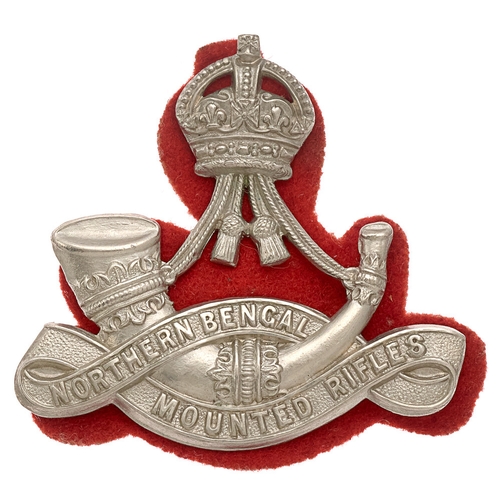 175 - Northern Bengal Mounted Rifles Indian Army cap badge C. 1901-1935.  A good British made die-stamped ... 