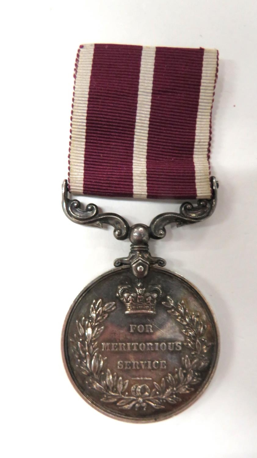 King George VI Meritorious Service Medal Border Regiment GVI example ...