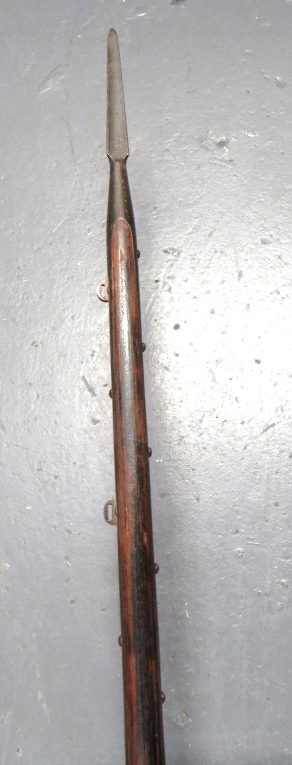 Scarce French M1816/23 Lance hollow ground, triangular form head. Long ...