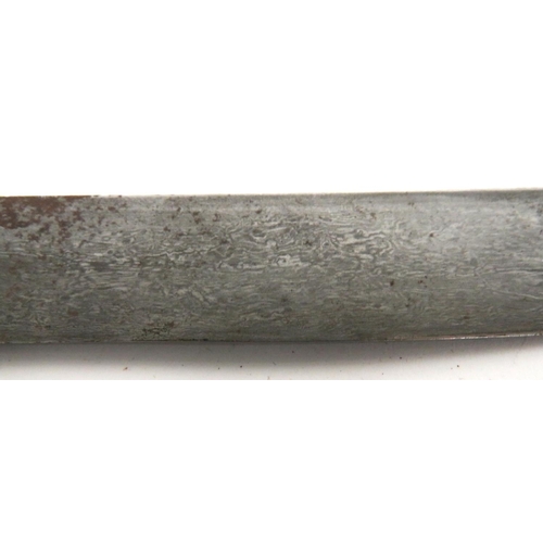 Late 18th Century Indo Persian Shamshir Sword 32 inch, single edged ...