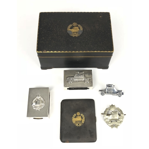 261 - Armoured Car Company, Shanghai Volunteer Corps Long Service Medal and items.  Good scarce example en... 