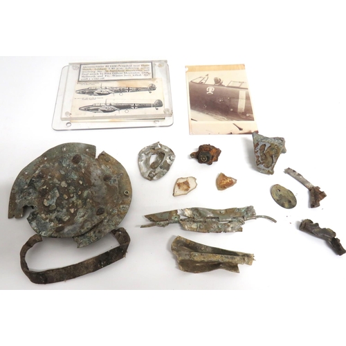 Small Selection Of Items Reputably From A Battle Of Britain Aircraft ...