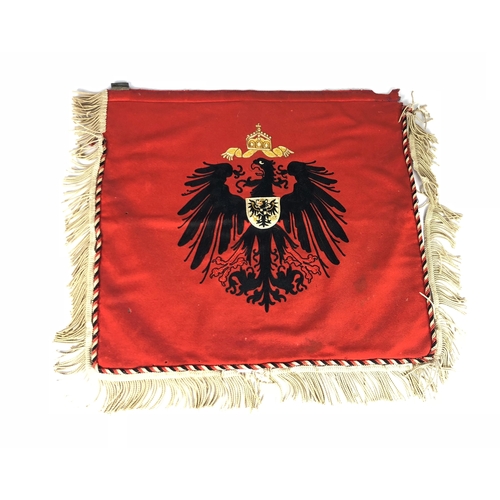 Imperial German Prussian Trumpet Banner. This double sided felt ...
