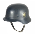 German Third Reich Police Double Decal Steel Helmet. A good example of ...