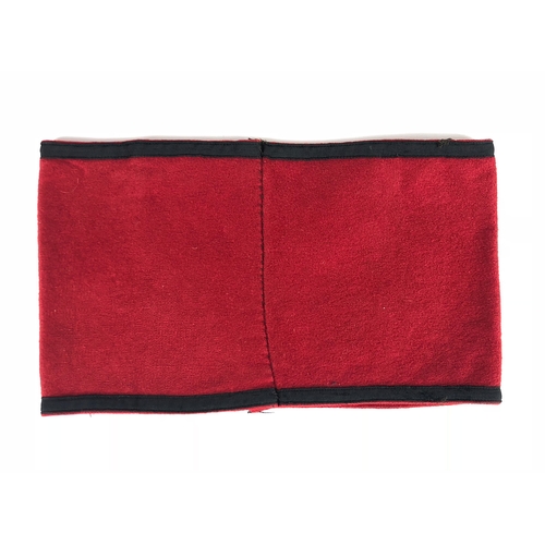 German Third Reich Allgemeine SS wool armband c. 1936. Good scarce red ...