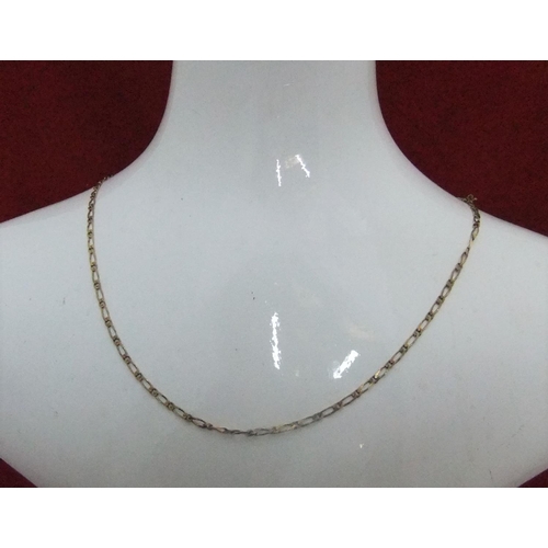 55 - long 9ct gold chain, approx 8.7 grams

P & P – UK £10+VAT, EU £15+VAT, RoW £25+VAT.