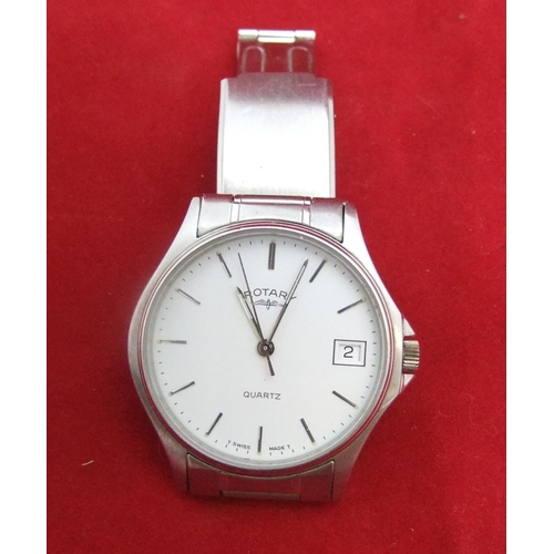 66 - Gents stainless steel Rotary watch

P & P – UK £10+VAT, EU £15+VAT, RoW £25+VAT.