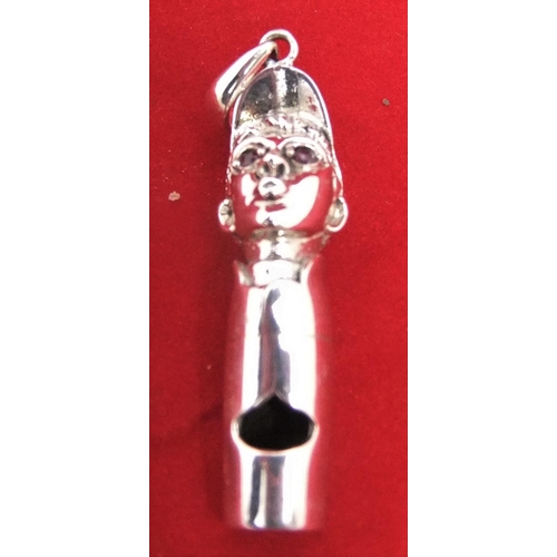 68 - Vintage silver whistle, 12.5 grams, 5 cm

P & P – UK £10+VAT, EU £15+VAT, RoW £25+VAT.