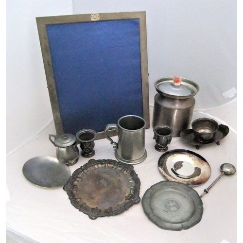 8 - Box of misc metal-ware from the London home of Harold Wilson PM

P&P UK £20 + VAT, EU £25+VAT, RoW £... 