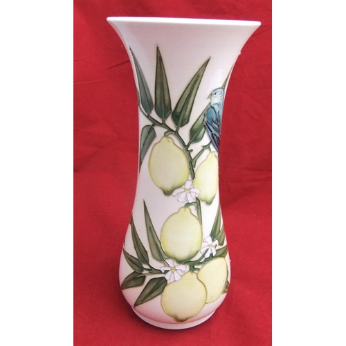 91 - Large Moorcroft “lemons vase”,  31cms in height, marks to base.