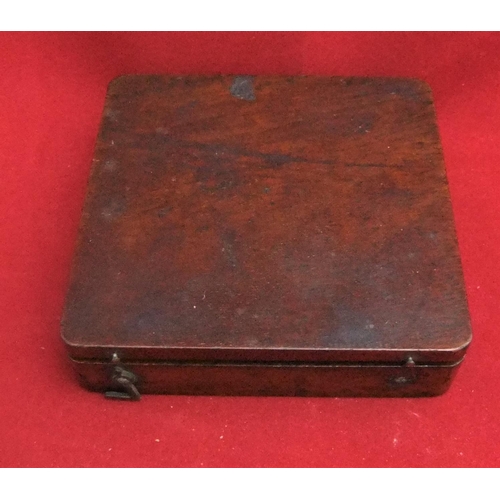 178 - Cased antique mahogany compass.

P&P - UK - £10+VAT, EU £15+VAT, RoW £25+VAT