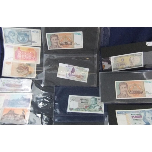 84 - Large quantity of world banknotes - all in good condition