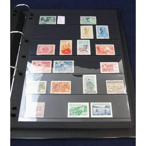 91 - Good quality stamp album of South East Asia, 19C-present day, inc Thailand Phillipines, Vietnam etc
... 