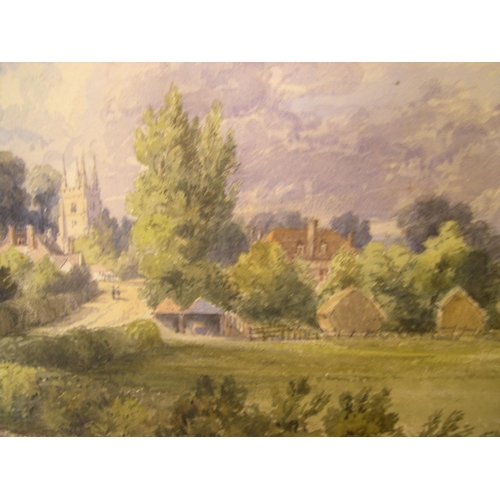 864 - J J Fisher 1850s watercolour 