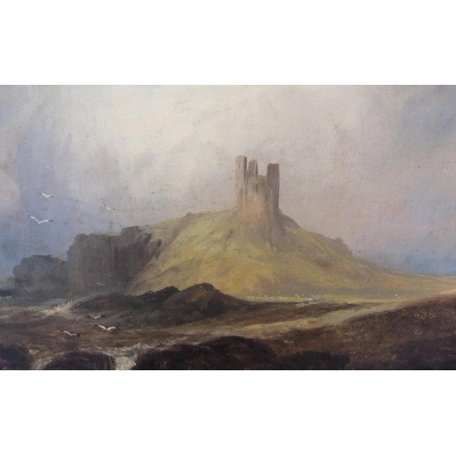 872 - Unsigned Victorian oil on canvas 