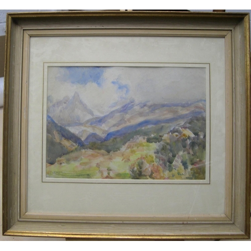 847 - James Levin HENRY (1855-1929) 1924 watercolour, 