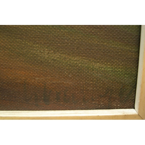 892 - Indistinctly signed 1940s oil on board, 