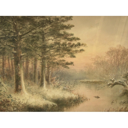 842 - Pair of William Wells QUATREMAIN (1857-1930) watercolours, 