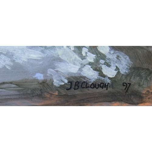 422 - John B Clough mixed media, 