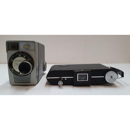 223 - Vintage Brownie movie camera & vintage Kodak camera in case,

Both in very good condition for their ... 