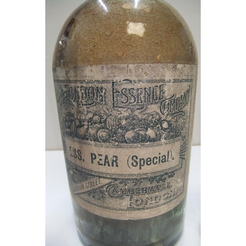 189 - 4 differing early 20thC Chemist bottles