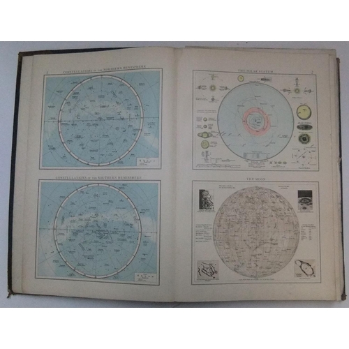 258 - The Times 1900 leather bound atlas with 132 pages of maps containing 196 maps in total,

Lovely larg... 