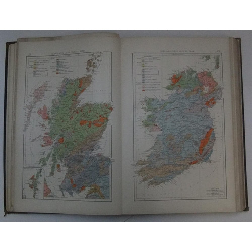 258 - The Times 1900 leather bound atlas with 132 pages of maps containing 196 maps in total,

Lovely larg... 