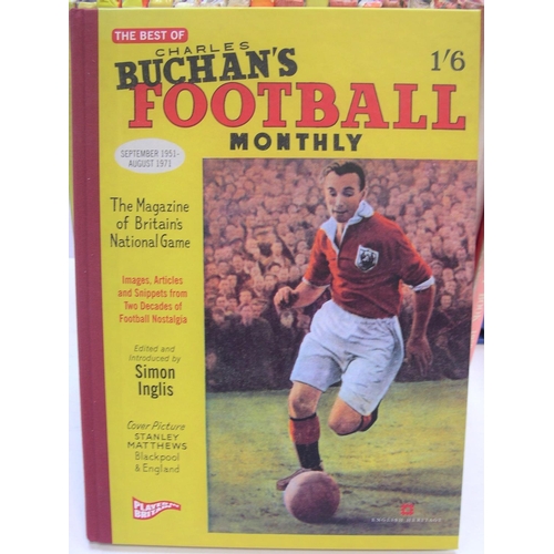 257 - Collection of 20 Charlie Buchan soccer books 1955 - 1974 and the 