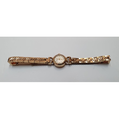 Longines vintage ladies gold best sale bracelet watch