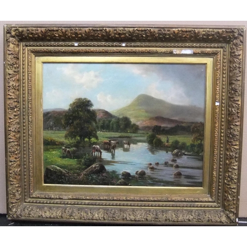 813 - Walter J. MORBY (1860-1911) 1904 oil 