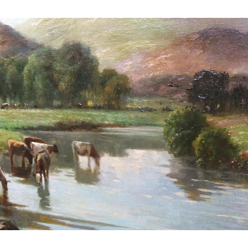 813 - Walter J. MORBY (1860-1911) 1904 oil 