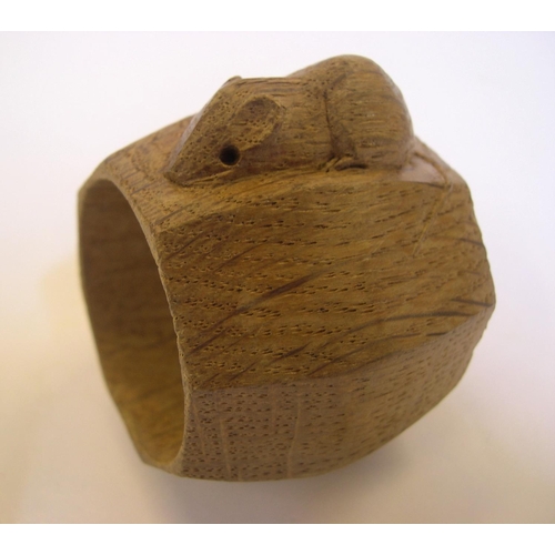12 - Mouseman napkin ring