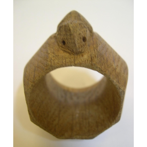 12 - Mouseman napkin ring