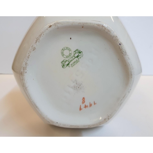 61 - Old Whieldon Ware water jug and transfer printed milk jug, together with 3 Staffordshire milk jugs w... 