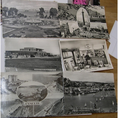 89 - Approx 170 20thC postcards, both used and unused B&W & colour examples